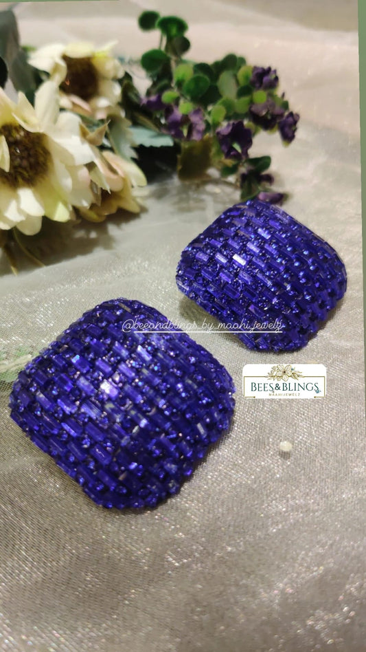 blue-partywear-stud-earrings