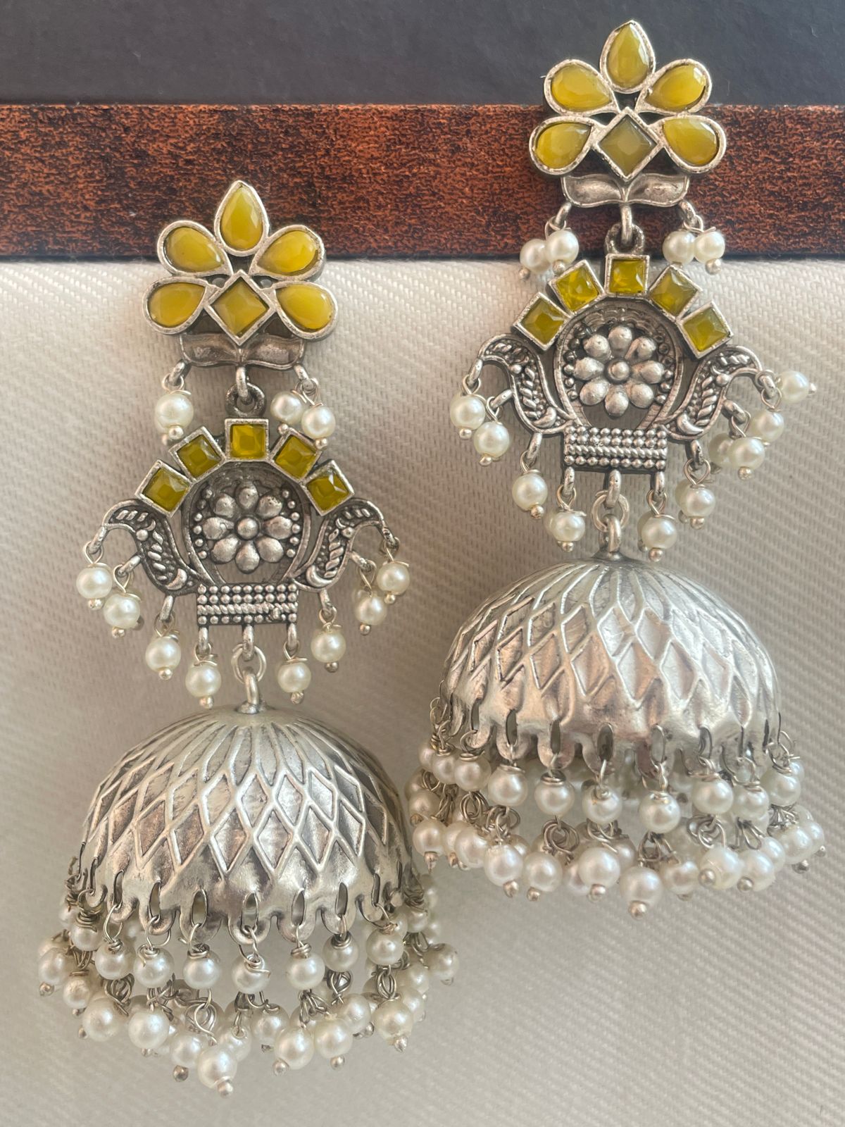 SILVER-PINK-OXIDISED-JHUMKIS-03