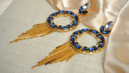 BLUE PARTY TASSEL