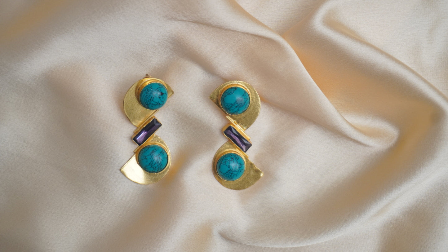 turquoise earrings