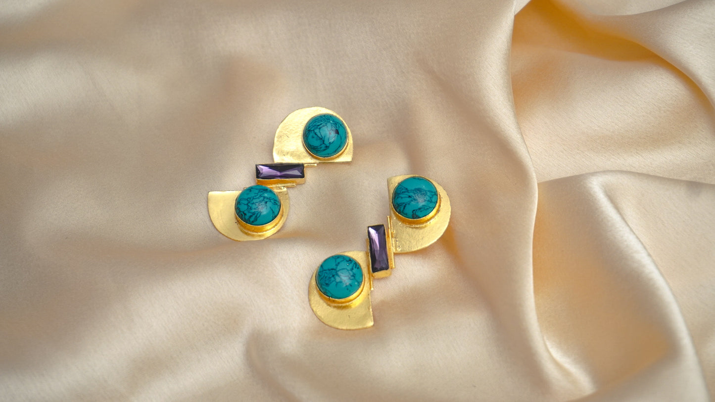 turquoise earrings