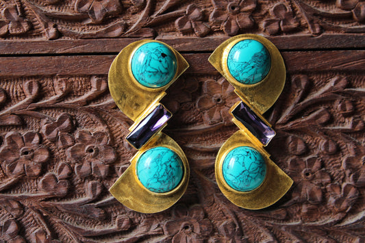 turquoise earrings